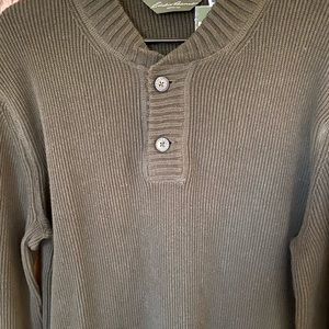 🔥NWT Eddie Bauer TM Fatigue Sweater-Large-Tall